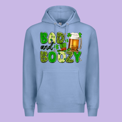 Bad And Boozy Premium Hoodie Designed By Artiststas