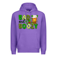 Purple bad and boozy Premium Hoodie - Artiststas