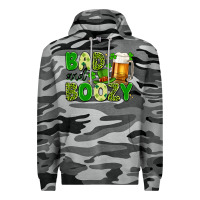 Slate Camo bad and boozy Premium Hoodie - Artiststas