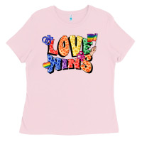 Bubblegum Pink Love wins Ladies Tee - FaDigitalArtStudio