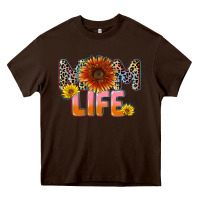Chocolate Brown Mom life Mother's Day Heavy Core Tee - CowGirlArtShop