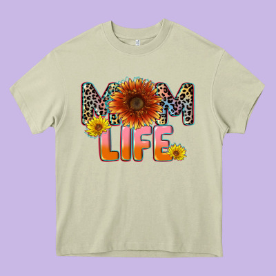 Mom Life Mother's Day Heavy Core Tee Designed By Cowgirlartshop