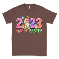 Chestnut 2023 Happy Easter Classic Tee - CowGirlArtShop