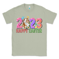 Matcha 2023 Happy Easter Classic Tee - CowGirlArtShop