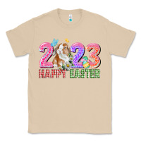 Mushroom 2023 Happy Easter Classic Tee - CowGirlArtShop