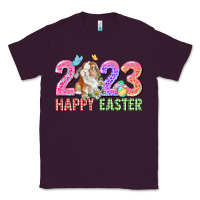 Plum 2023 Happy Easter Classic Tee - CowGirlArtShop