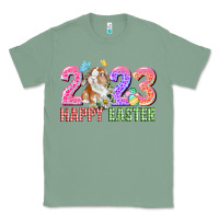 Sage 2023 Happy Easter Classic Tee - CowGirlArtShop