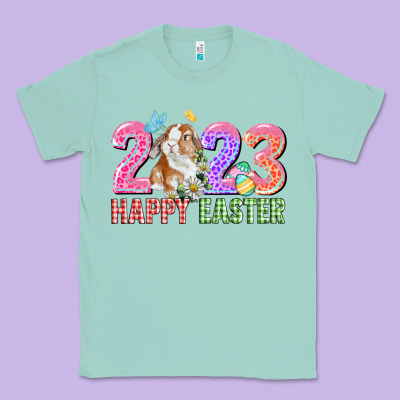 2023 Happy Easter Classic Tee Designed By Cowgirlartshop