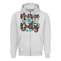 Nurse On Duty Zipper Hoodie | Teevron