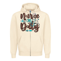 Sandshell nurse on duty Zipper Hoodie - JahusDesignShop