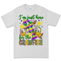 Dove Grey ı'm just here for the crawfish olivia Premium Tee - OliviaCreatesArt