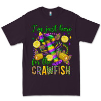 Plum ı'm just here for the crawfish olivia Premium Tee - OliviaCreatesArt