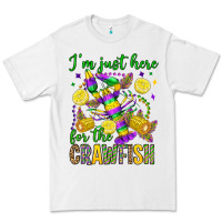 White ı'm just here for the crawfish olivia Premium Tee - OliviaCreatesArt