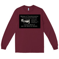 Burgundy women of transformation 1 Long Sleeve Tee - chombo