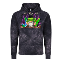 Cloud Black Joy Halloween Gnome Vintage Hoodie - CowhideDigitalArt