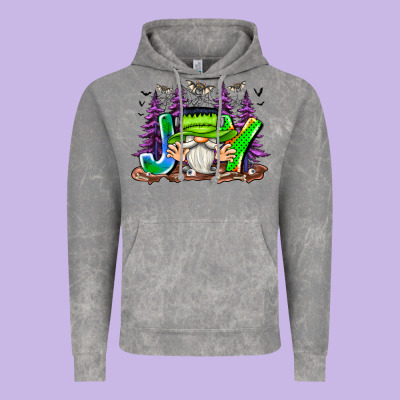 Joy Halloween Gnome Vintage Hoodie Designed By Cowhidedigitalart