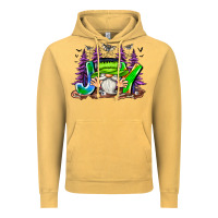 Vintage Mustard Joy Halloween Gnome Vintage Hoodie - CowhideDigitalArt
