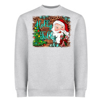 Heather Grey holly jolly Heavyweight Sweatshirt - JahusDesignShop