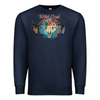 Navy Wild Soul Premium Sweatshirt - JahusDesignShop