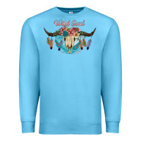 Ocean Blue Wild Soul Premium Sweatshirt - JahusDesignShop