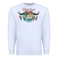 White Wild Soul Premium Sweatshirt - JahusDesignShop