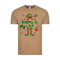 Vintage Coffee im the gamer elf Vintage Tee - FaDigitalArtStudio