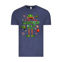 Vintage Denim im the gamer elf Vintage Tee - FaDigitalArtStudio