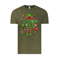 Vintage Olive im the gamer elf Vintage Tee - FaDigitalArtStudio