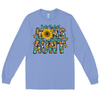 Colony Blue only the best moms get promoted to aunt Long Sleeve Tee - CowhideDigitalArt