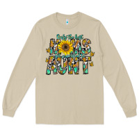 Mushroom only the best moms get promoted to aunt Long Sleeve Tee - CowhideDigitalArt