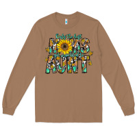 Toasted Coconut only the best moms get promoted to aunt Long Sleeve Tee - CowhideDigitalArt