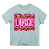 Arona Love Valentine's day tumbler Heavy Core Tee - HowdyJamesFarm