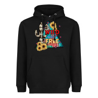Black Wıld and Free Heavyweight Hoodie - JahusDesignShop