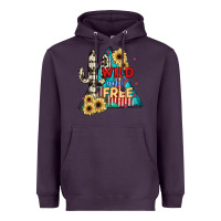Plum Wıld and Free Heavyweight Hoodie - JahusDesignShop