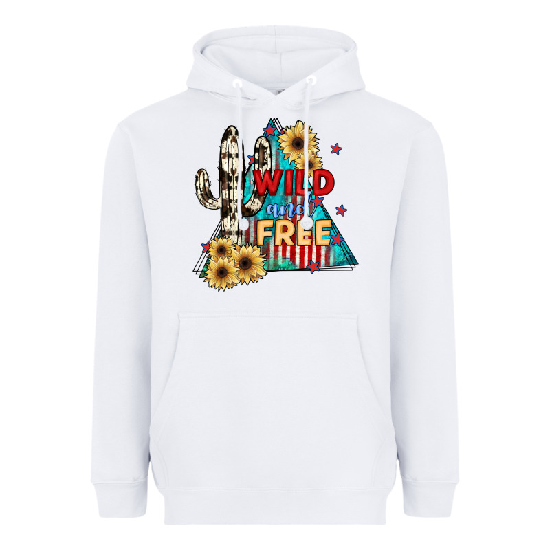 Wıld And Free Heavyweight Hoodie by JahusDesignShop | Teevron