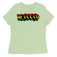 Matcha Juneteenth blessed Ladies Tee - FaDigitalArtStudio