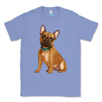 Colony Blue french bulldog Classic Tee - Artiststas