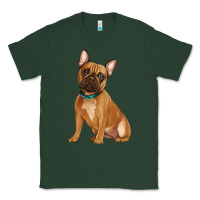 Sports Green french bulldog Classic Tee - Artiststas
