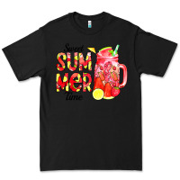Black sweet summer time waterolor Premium Tee - CowCowDesign
