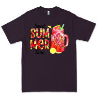 Plum sweet summer time waterolor Premium Tee - CowCowDesign