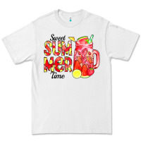 White sweet summer time waterolor Premium Tee - CowCowDesign
