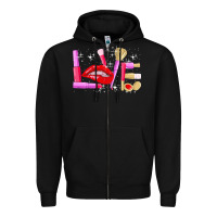 Black makeup artist t  shirt makeup artist love cosmetician fashion t  shirt Zipper Hoodie - linhVisuals