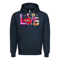 Makeup Artist T  Shirt Makeup Artist Love Cosmetician Fashion T  Shirt Zipper Hoodie | Teevron