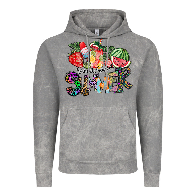 Sweet Sweet Summer Vintage Hoodie by CowhideDigitalArt | Teevron
