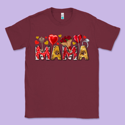 Valentine's Day Mama Mother's Day Classic Tee Designed By Howdyjamesfarm