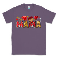 Lavender Valentine's Day Mama Mother's Day Classic Tee - HowdyJamesFarm