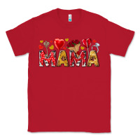 Red Valentine's Day Mama Mother's Day Classic Tee - HowdyJamesFarm