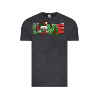 Vintage Black love christmas gnome Vintage Tee - BundleAndBundleShop
