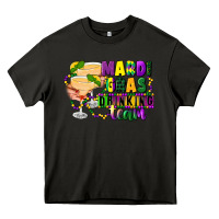 Asphalt mardi gras drinking team margaritas Heavy Core Tee - CowGirlArtShop