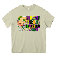 Mossy mardi gras drinking team margaritas Heavy Core Tee - CowGirlArtShop